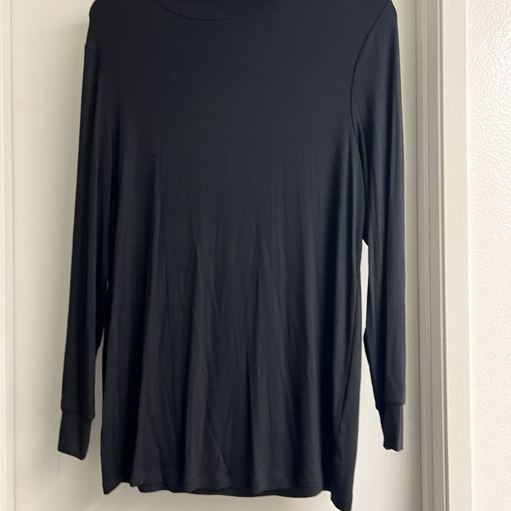 Universal Standard Black Long Sleeve Turtleneck